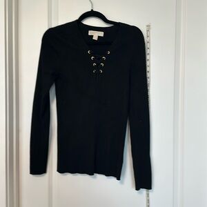 Michael Kors sweater top black size L